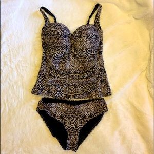 NIPTUCK 2 Piece Swimsuit / Top Size 10 / Bottoms M